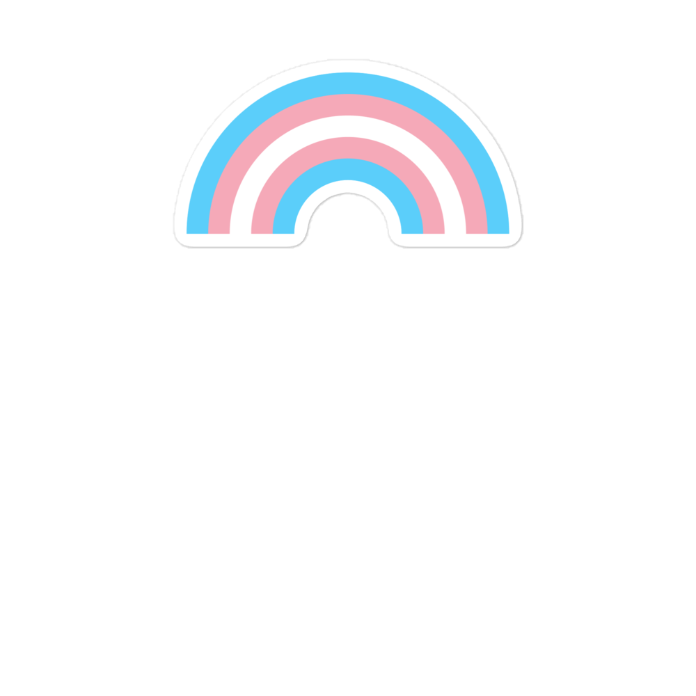Pride Flag Rainbow Trans Colors stickers