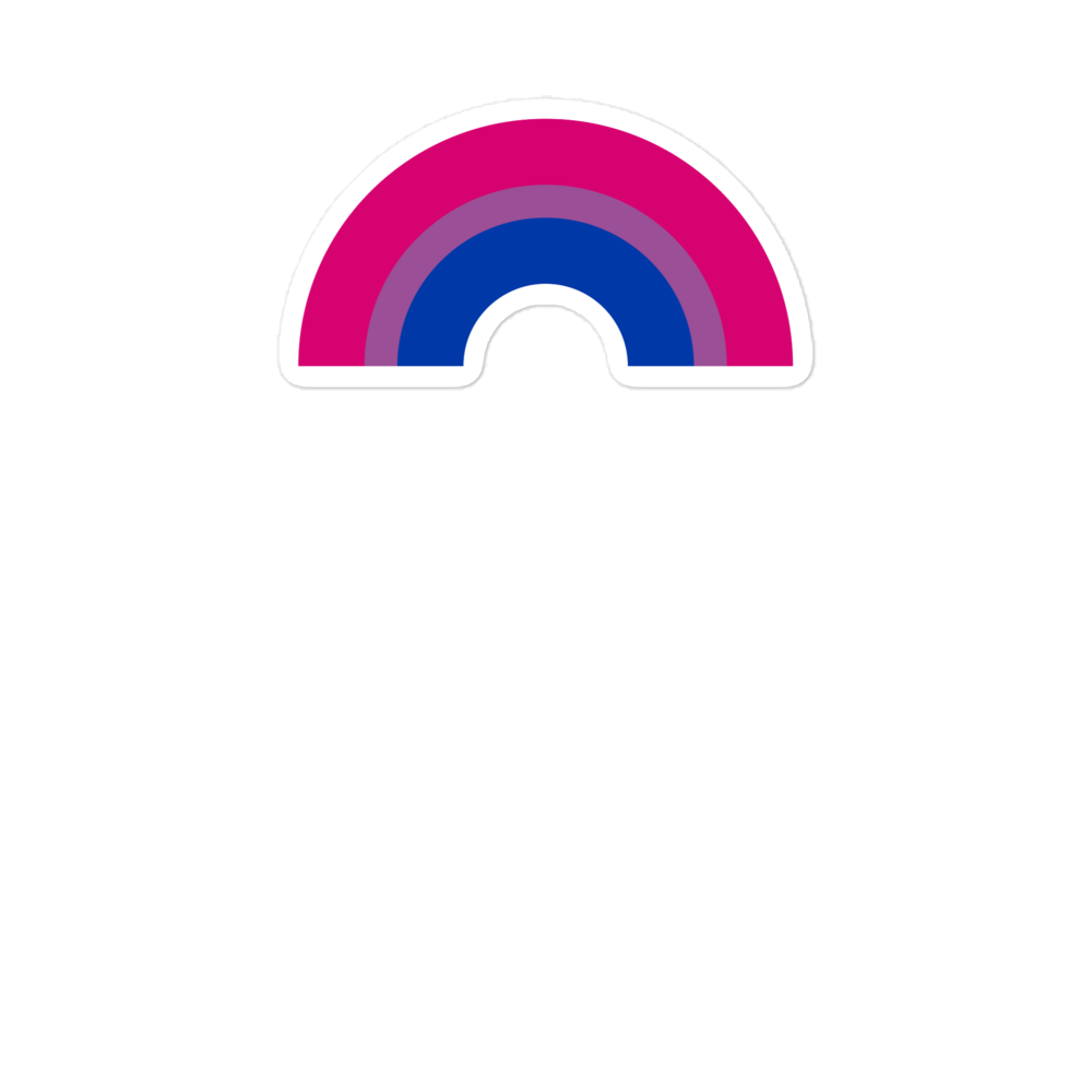 Pride Flag Rainbow Bi Colors stickers