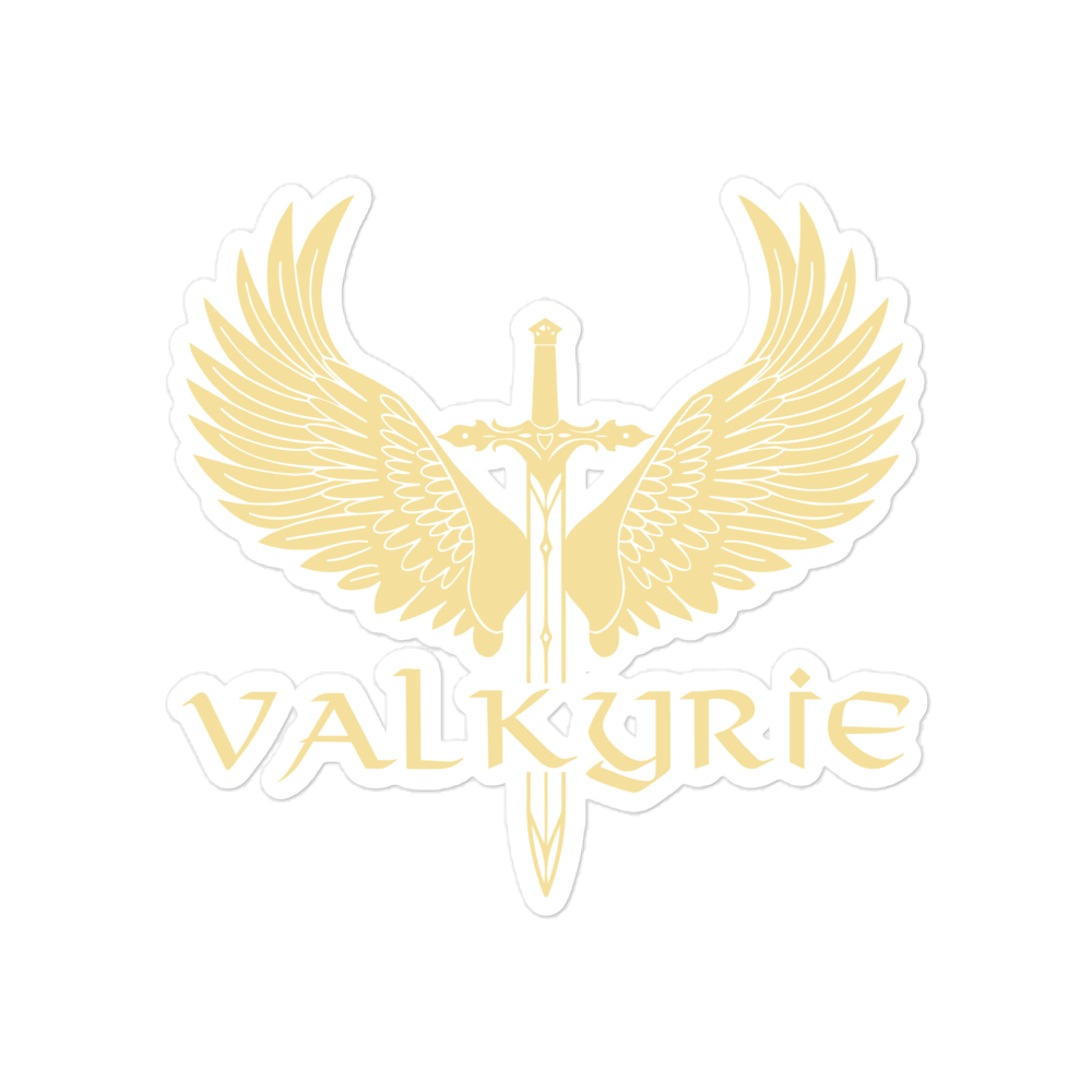 Valkyrie Gold stickers