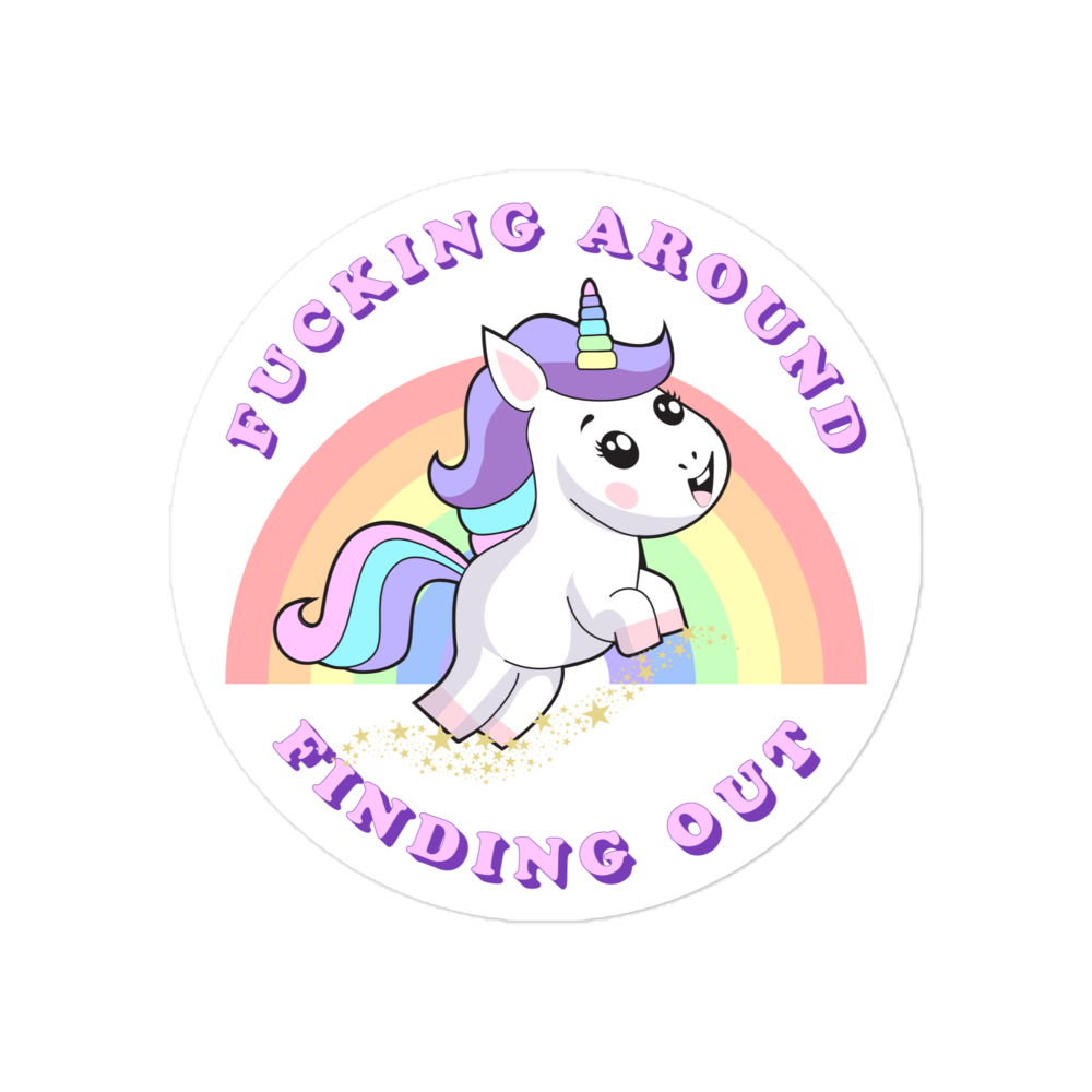 Fucking Around Finding Out stickers